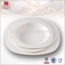 Гуанчжоу 8 дюймов керамическая тарелка квадратная современный ресторан тарелки